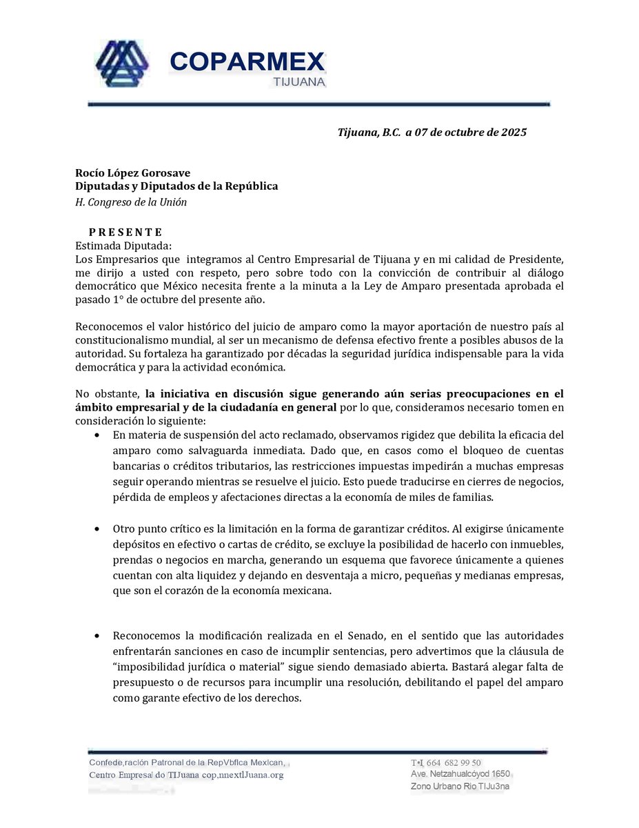 Coparmex Tijuana tweet media