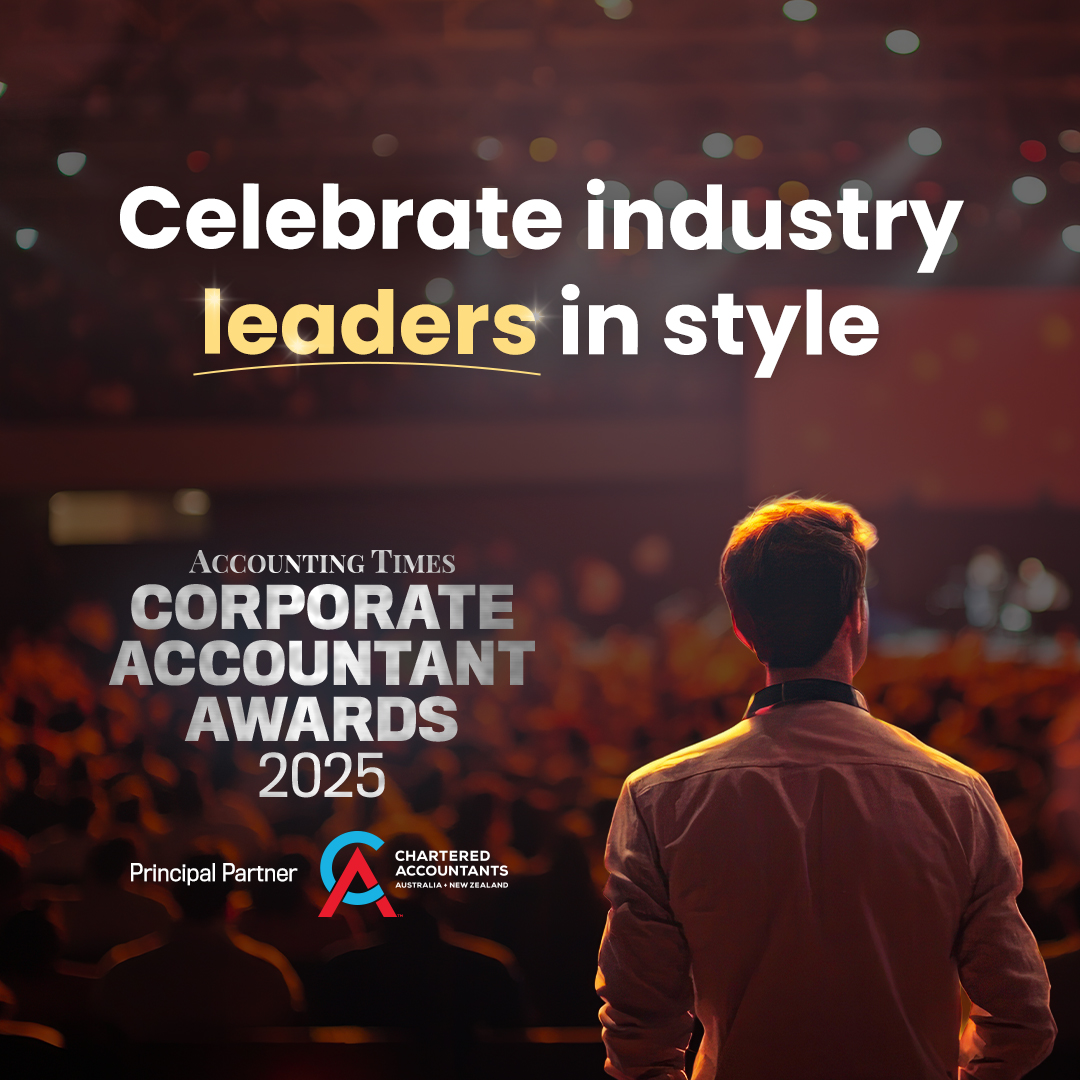 Celebrate excellence in corporate accounting at this prestigious awards night! ✨

Join us at the Four Seasons Sydney as we honour top professionals and their achievements.

Secure your tickets today: bit.ly/3UcYo7t

#CorporateAccountantAwards #finance