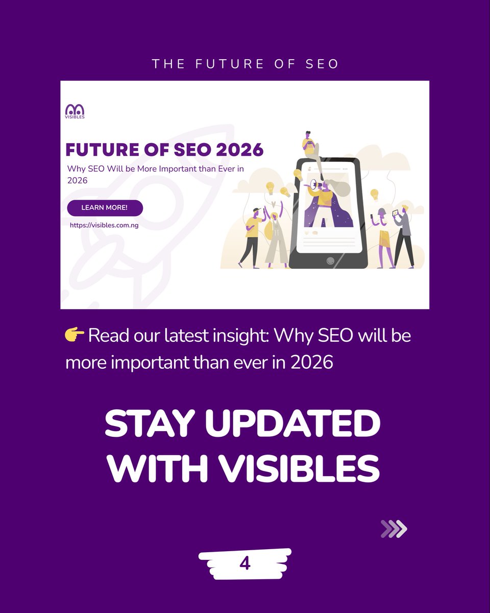 visiblesdigital's tweet photo. The future belongs to businesses that evolve with the web. Let’s make sure yours is one of them.

#seo #localseo #optimizeyourwebsite #localsearch #localseo #webdesign #contentseo #webdesigncompanylagos #seocompanyinlagos #bestseoservices 
#visibles #webdesignnigeria #seonigeria https://t.co/8Bfu3sYsm6