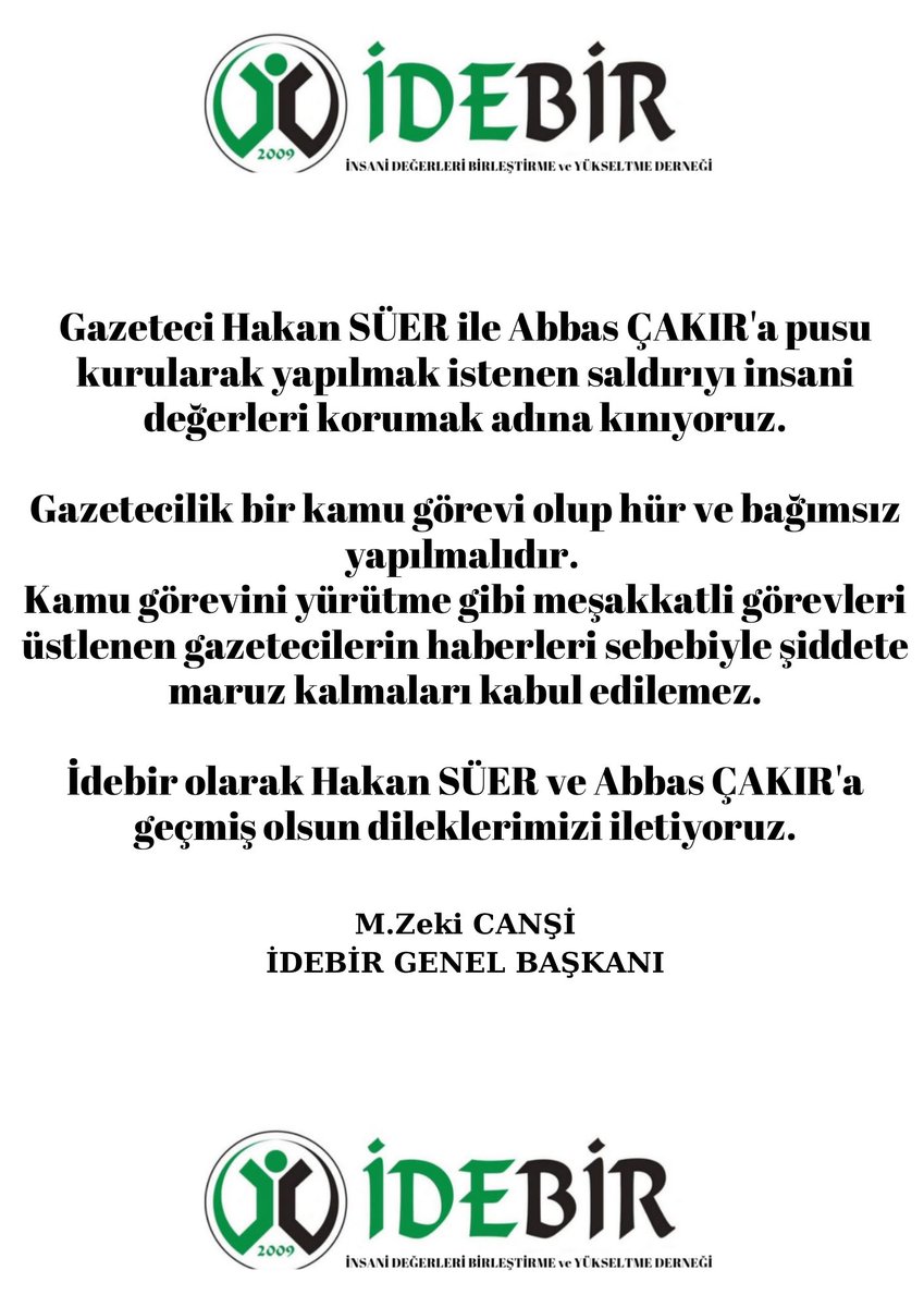 M. Zeki CANŞİ (@mzkcan) on Twitter photo 