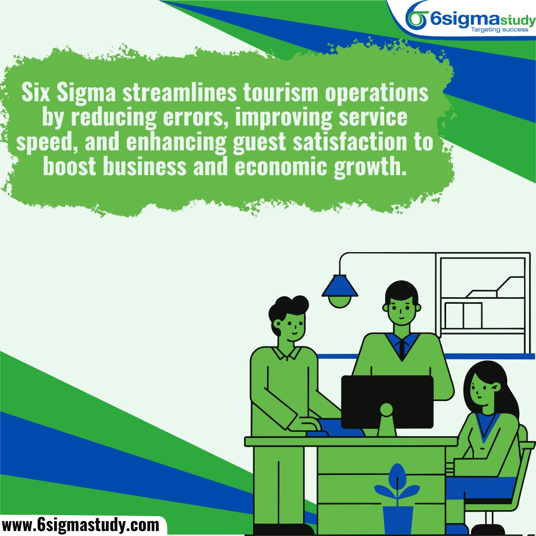 6sigmastudy's tweet photo. ✈️🏨Did you know Six Sigma can transform the tourism industry?
By minimizing errors, improving service speed, and enhancing guest satisfaction, Six Sigma streamlines operations from booking to checkout.
The outcome? Greater efficiency, happier guests and stronger business growth. https://t.co/PoKj66t02S