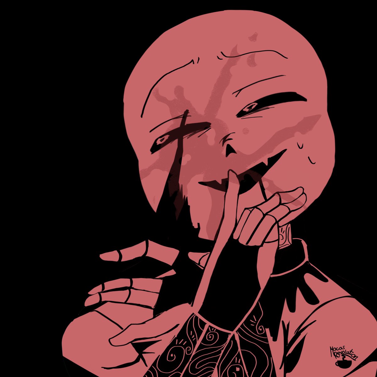 mocarevy's tweet photo. Took a break from inktobertale and let the alnst take over #errorink or whatever ughhhhhggtttt https://t.co/n8wwVrHSwG
