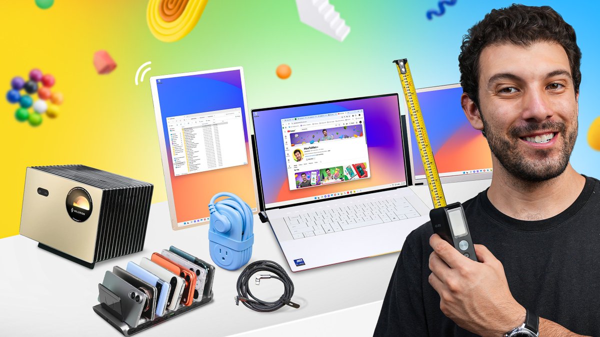 howtomen's tweet image. New Video! 🥳
"Best Useful Tech - October 2025!"
youtu.be/hu6ae4BTG98
This time we got some very serious flashy items 😍