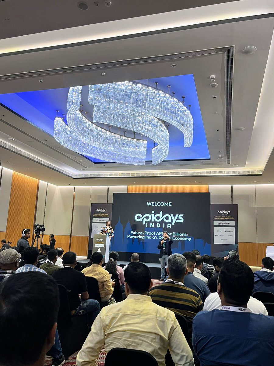alikhurshidhere's tweet image. Apidays India, 2025
Day 1 🔥

#APIdaysIndia #APIdays2025 #APIs #TechConference