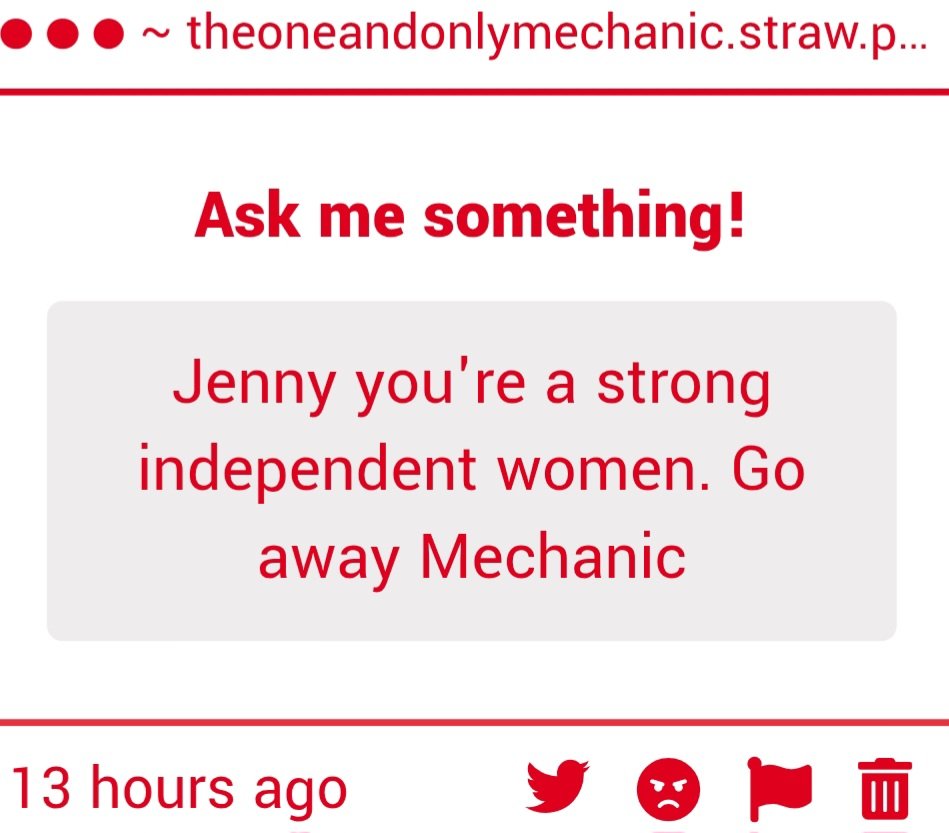 OfficalMechanic's tweet image. //Well guess I'mma have to make the strawpage for Jen 😭🔫