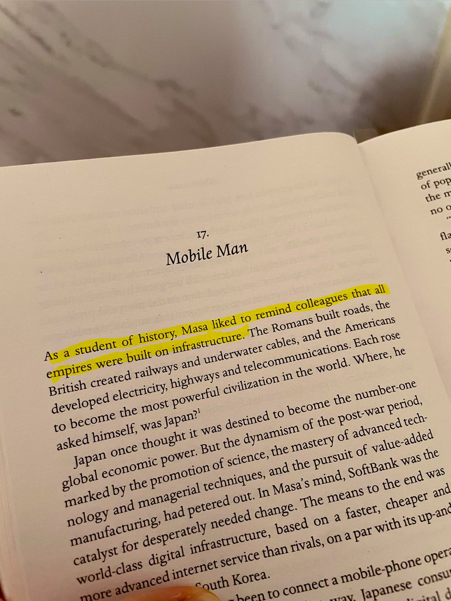 GMZeusINV's tweet photo. Just finished the book “Gambling Man: The Wild Ride of Japan’s Masayoshi Son.” by @lionelbarber 

One standout quote:
“As a student of history, Masa liked to remind colleagues that all empires were built on infrastructure.“

This hits home for $IOTA 👀
It’s the core infrastructure layer enabling secure, decentralized trade and supply chains. Look at the @TWINGlobalOrg Foundation, with @wef backing, using @IOTA to streamline global data exchange and potentially cut trade costs by 25% while reducing emissions.  History shows infrastructure builds empires; @IOTA poised to underpin the future of worldwide commerce.