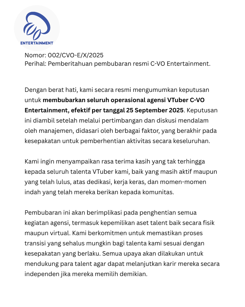 C-VO Entertainment tweet media