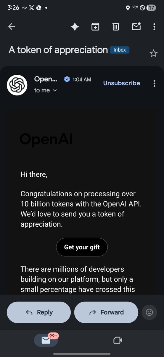 Vanity metric but then yeah we made it to the 10B tokens club 😁