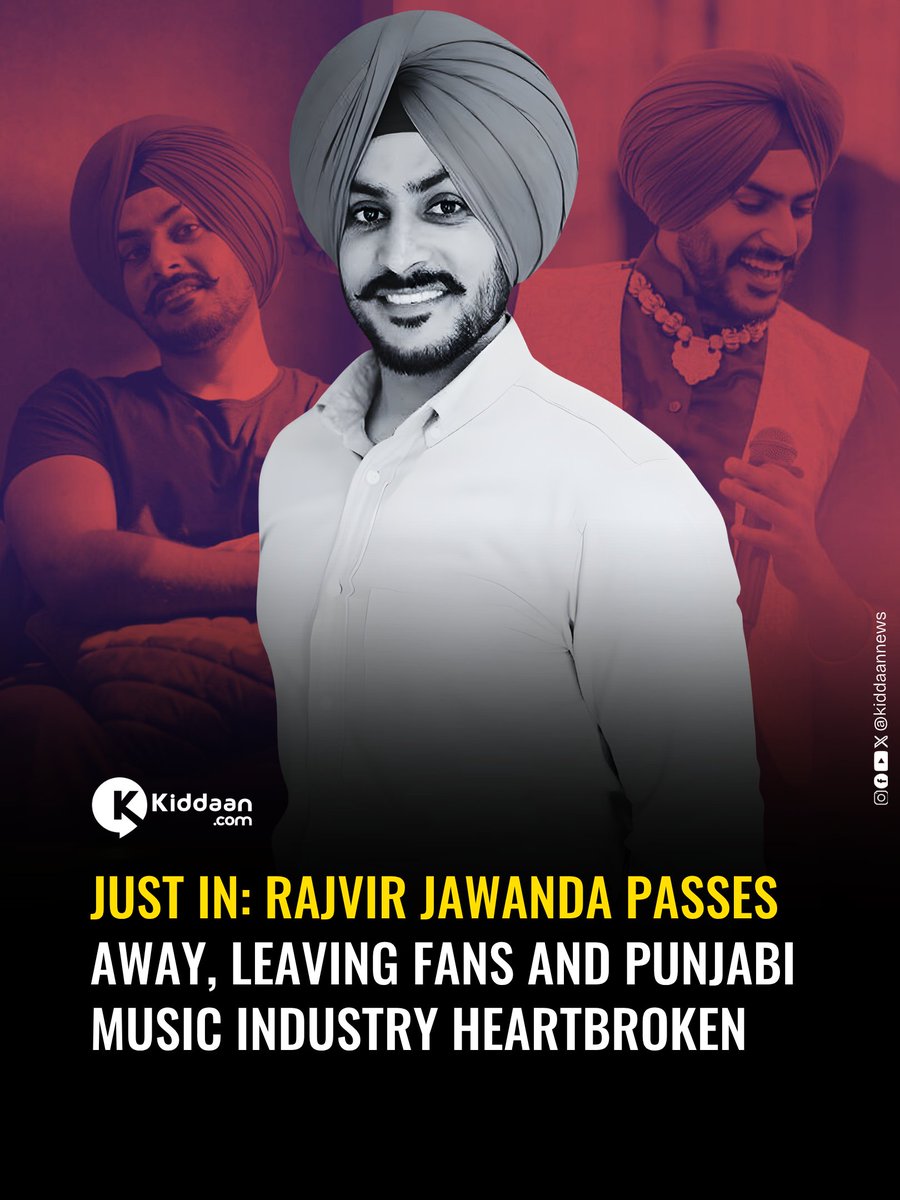 Punjabi Music Industry Mourns as Rajvir Jawanda Passes Away After Road Accident Battle

After days of fighting for his life in the hospital, Rajvir Jawanda has tragically passed away. The beloved singer, known for his soulful voice, leaves behind a void in the Punjabi music