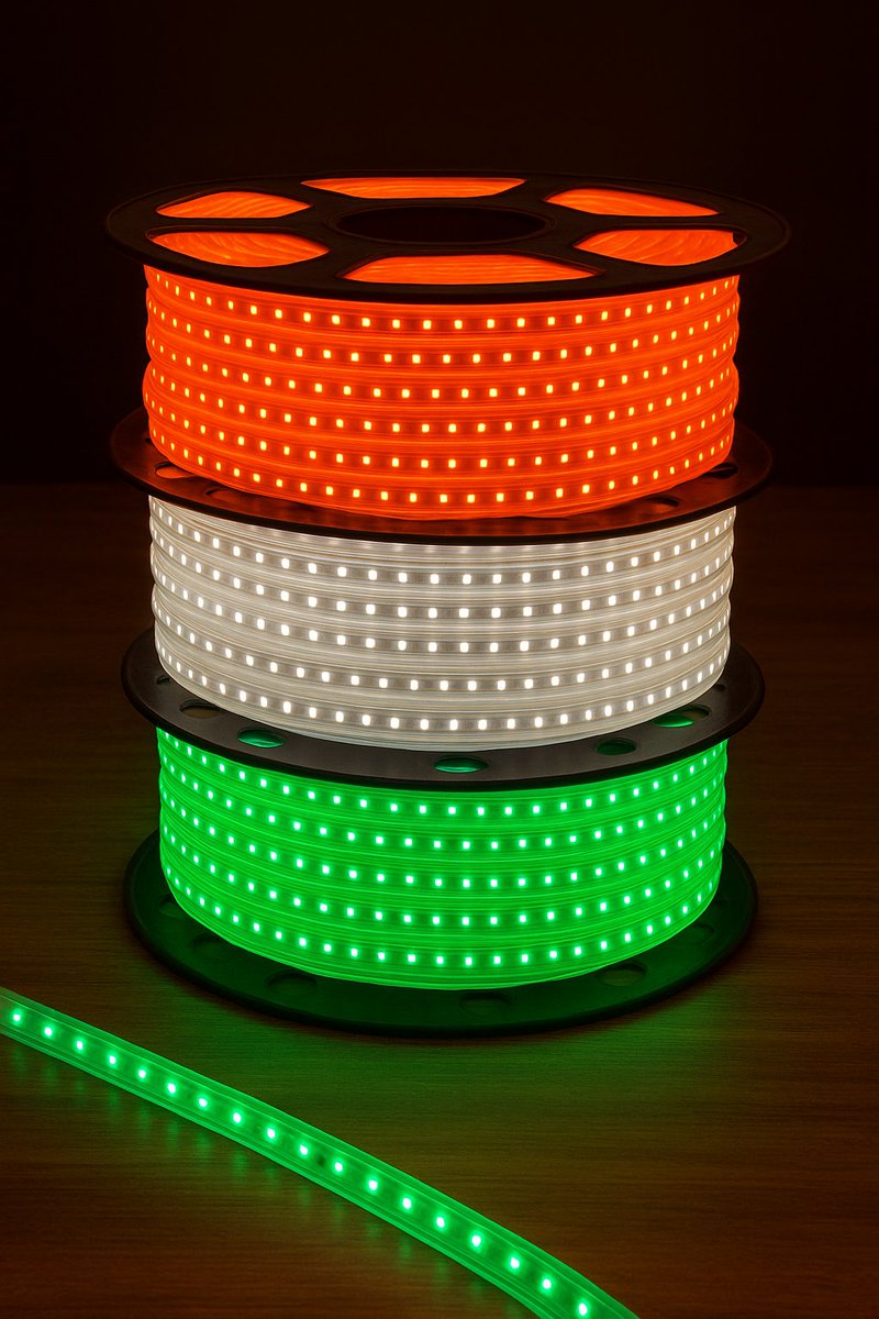sakuraenterpri_'s tweet image. Brighten your space with these vibrant LED strip rolls — perfect for decoration, festivals, 

📞 Contact: 9811395259
#LEDStripLights #DecorLights #TricolorLED #HomeDecorLighting #FestivalLights #NeonFlex #LEDGlow #BrightIdeas #LightingDesign #CreativeIllumination