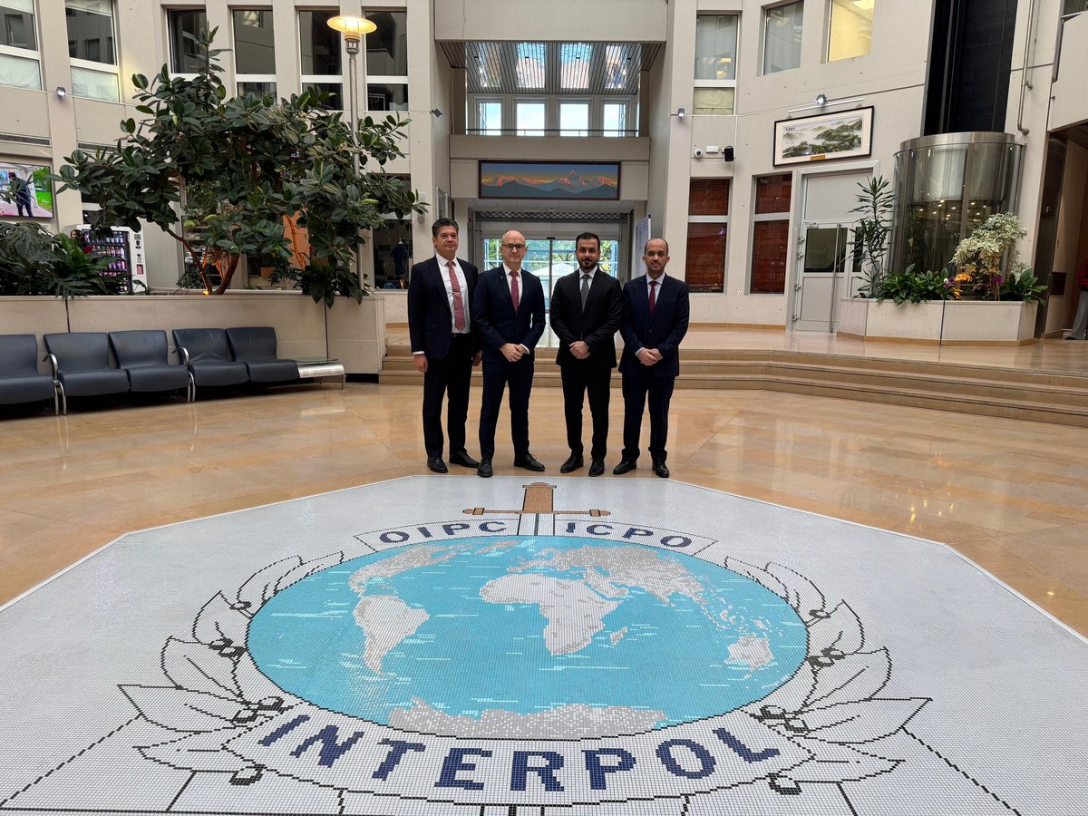 AMohammedAlAli's tweet image. 🇫🇷 Honored to attend the INTERPOL Executive Committee meeting in Lyon this week. Productive discussions with my Canadian counterpart on enhancing security cooperation ahead of #WC2026. Committed to global safety and collaboration. 🇨🇦🌍 #INTERPOL #Security