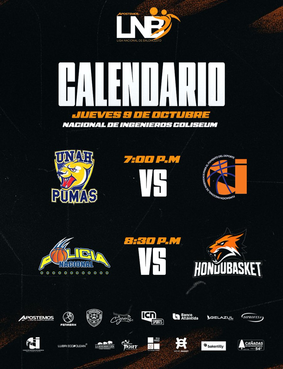 hondubaskethn's tweet photo. FECHAS LIGA NACIONAL DE BALONCESTO APOSTEMOS 2025 HONDURAS 🚨🫡🏀 

Comenzamos la tercera vuelta con el mejor ritmo. https://t.co/6Fv1Q7ypQH