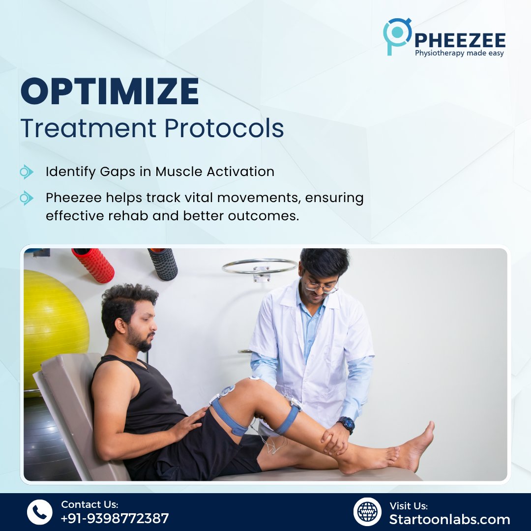 startoonlabs's tweet photo. Elevate Patient Outcomes

Transform rehabilitation with Pheezee – accurate tracking, real-time insights, and faster recovery for every patient.

#Pheezee #StartoonLabs #RehabTechnology #PhysiotherapyInnovation #PatientRecovery #RehabSolutions #MuscleTracking #EMGFeedback https://t.co/p37JTIA8ie