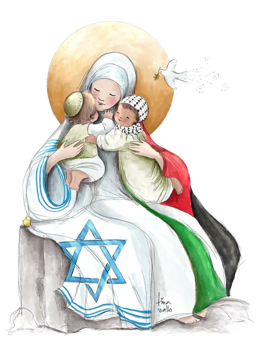 Al cumplirse dos años de los brutales ataques terroristas contra ciudadanos israelíes, recemos por las víctimas y sus familias. Y pidamos a Santa María, Reina de la Paz, que toque los corazones de los líderes israelíes y palestinos y se detenga la matanza contra civiles en Gaza.