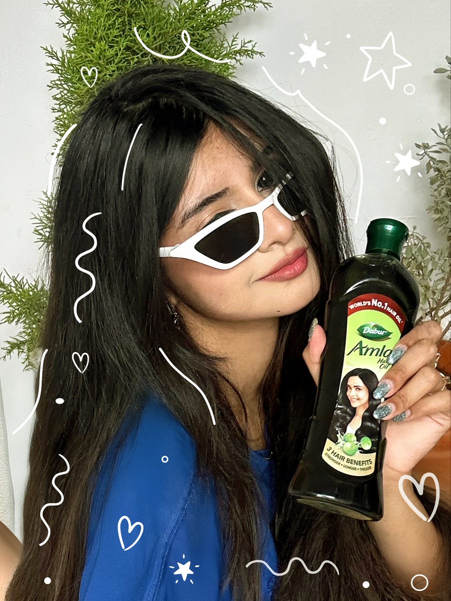AmlaDaburIndia's tweet image. POV: you just found the secret to ‘she ate and left no crumbs’ hair 🍃
Shiny, strong, snatched it’s the Dabur Amla flex for me 💚
#Dabur #DaburAmla #SlayWithAmla #FlipApproved #HairTok
