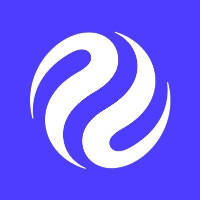 파란 배경의 Injective 로고