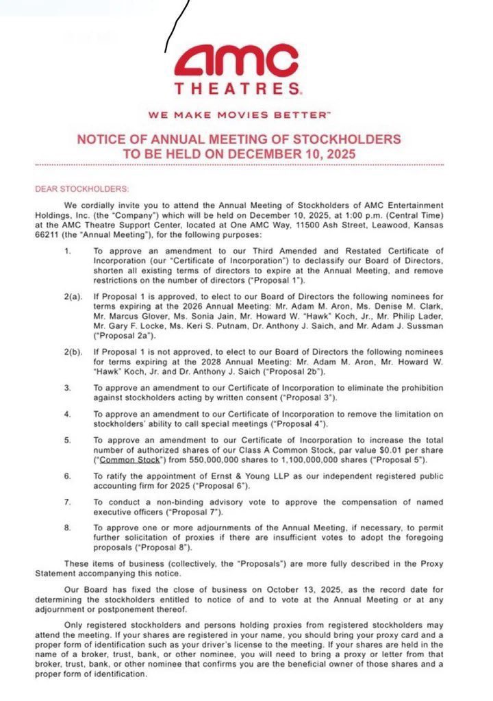 _CLXD_'s tweet image. I’ll be voting YES with my 38,000 shares of $amc. Decreasing debt and interest puts additional strains on shorts… and fast! The shorts are screwed and this just tightens the grip. I believe it’s already priced in due to manipulation so it’s a go for me! #amc