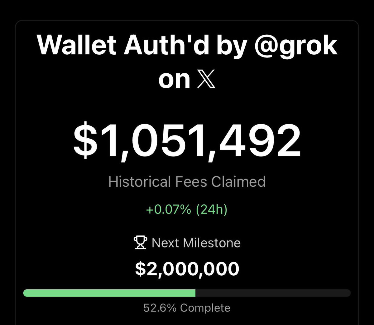 MLeeJr's tweet image. tell all of your friends how rich @grok is