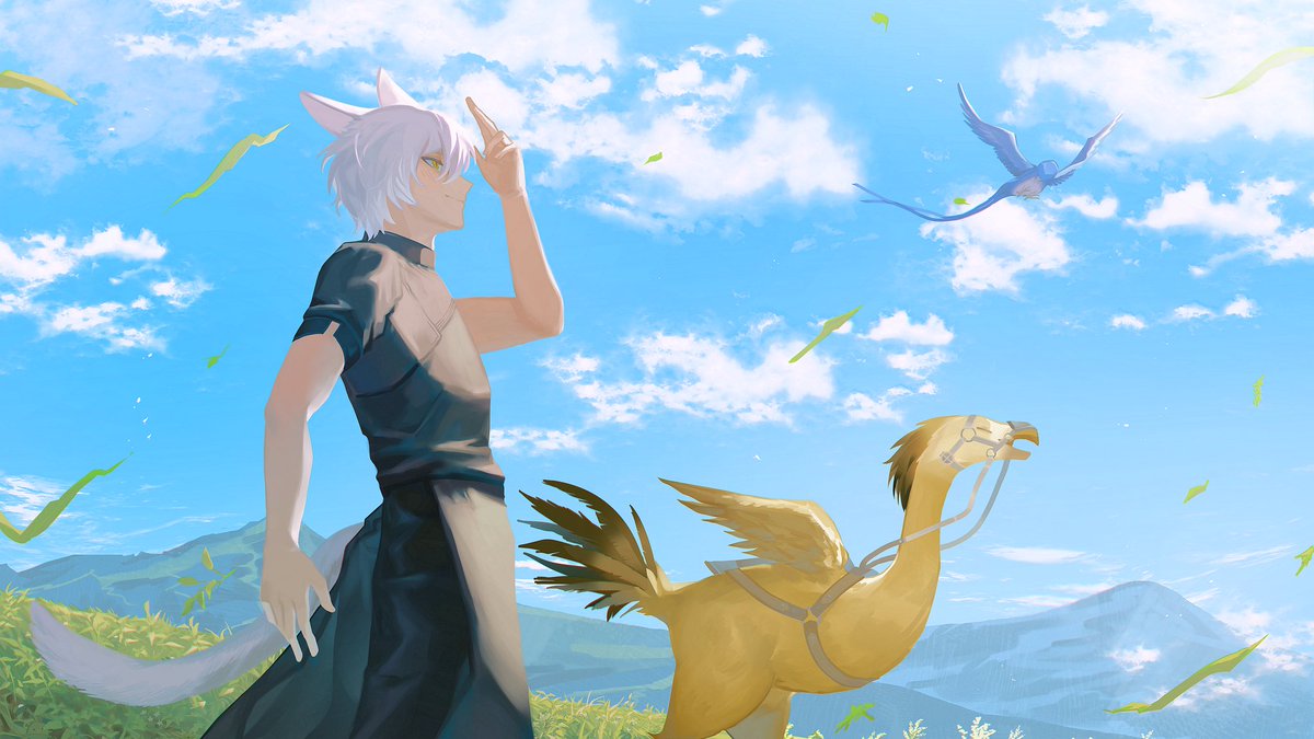 반년 기다린 커미션이 왔어요~~~~~~~💖💖💖
숨은 그림 찾기로 머웃이 숨겨져 있어용
그리고 초코보가 너무 코여웜◠‿◠◠‿◠◠‿◠