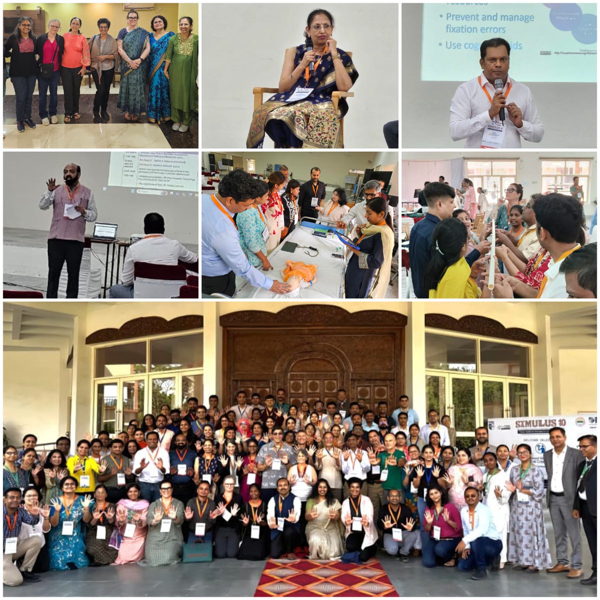 PediSTARSIndia's tweet image. Empowering educators through simulation! 🎓💡The #FDP Workshop at #Simulus10, HIMS Dehradun, brought together passionate faculty to enhance teaching skills and inspire innovation in medical education. 🩺✨ #FacultyDevelopment #MedicalSimulation #Simulus10 #HIMSDehradun #PediSTARS