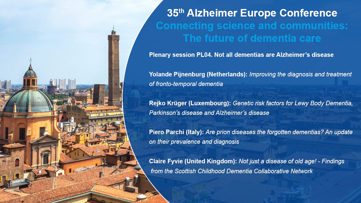 AlzheimerEurope's tweet photo. #35AEC Meet the speakers:

Plenary 4 of the 35th @AlzheimerEurope Conference begins now. It is focusing on the fact that "Not all dementias are Alzheimer’s disease".

The session will be moderated by our Executive Director, Jean Georges.

Welcome, everyone! https://t.co/o8Pq8WdHxo