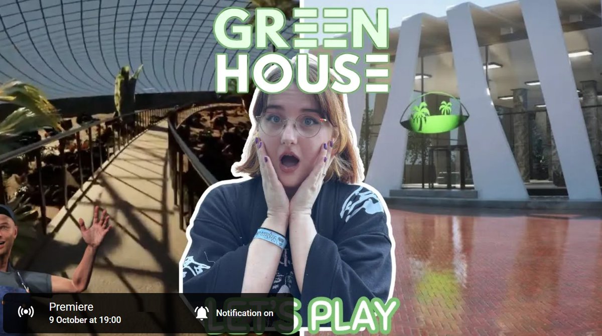 DÉCOUVERTE | GREENHOUSE JEUX D'HORREUR
youtube.com/watch?v=a12kJu…
9th October 2025 a 10h (heure locale Paris)