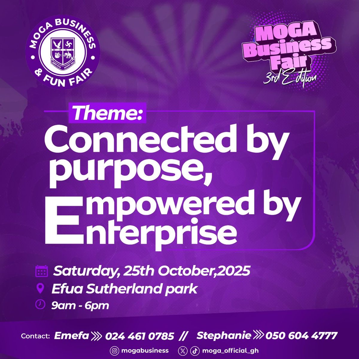 It’s the #MOGA Business Fair coming up soon on 25th October. 

Mark your calendars and get ready to embark on a non-stop shopping expedition.

#MOGABiz2025