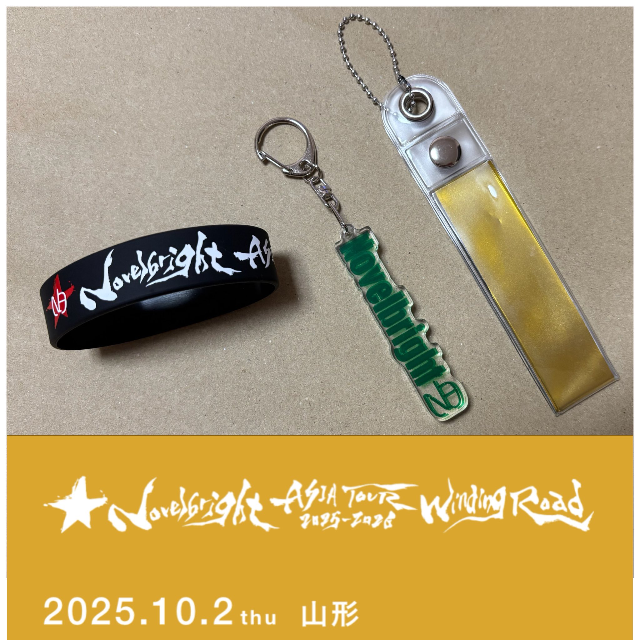 BANDAI Novelbright キーホルダーセット 9種 アクリルキーホルダー(6