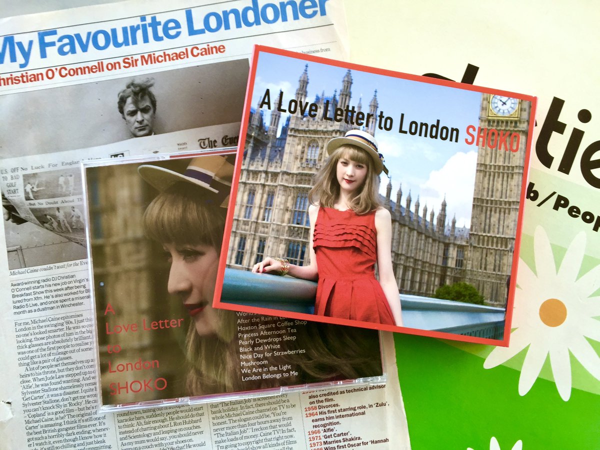 SHOKOさんのメジャーデビューAL『A Love Letter to London』が発売されて昨日で丸10年！10周年おめでとうございます㊗️✨

かつて彼女が10年以上暮らした愛するロンドンをテーマに僕が12曲作詞作曲をしプロデュース！名盤です✨聴いてね🌈

当時書いた全曲解説をお読み下さい🍀
shoko-art.com/music.html