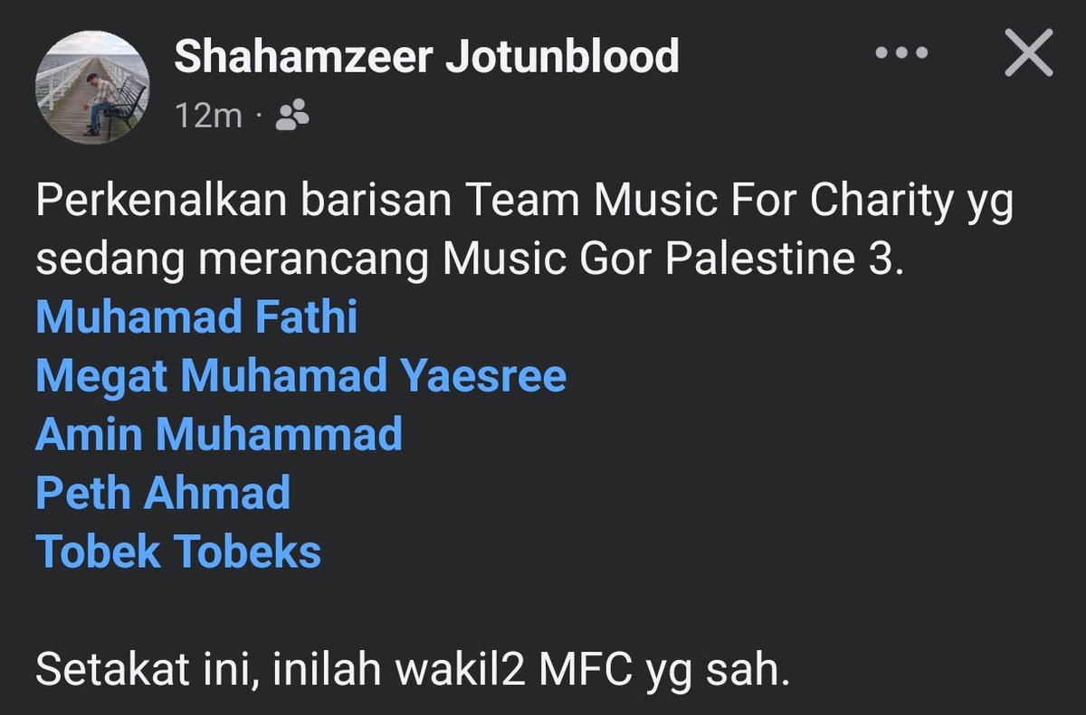 Music For Charity: Palestine 
Venue: TBC
Date: 31/01/2026