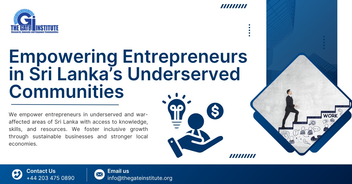 GateInstitut's tweet photo. Empowering Entrepreneurs, Building Futures
📞 Contact Us: +44 203 475 0890
📧 Email: info@thegateinstitute.org
#TheGateInstitute #Entrepreneurship #SriLanka #InclusiveGrowth #Empowerment #Innovation #CommunityDevelopment #SustainableBusiness https://t.co/mw7BukfqnK