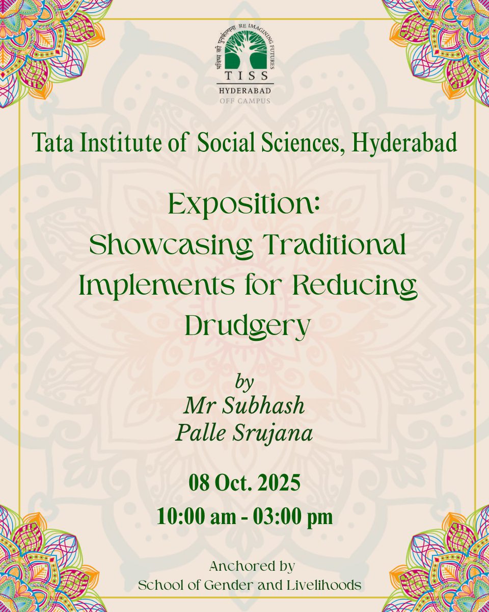 TISS Hyderabad Off-Campus tweet media