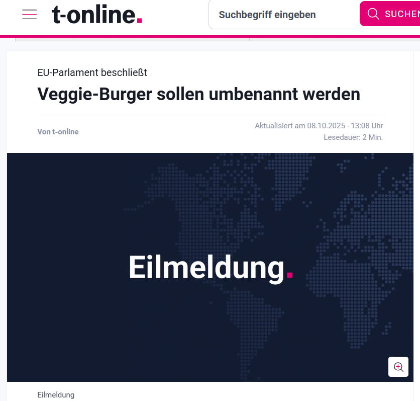 BineB's tweet image. Diese #Eilmeldung sagt eigentlich alles über unsere Zeit und Prioritäten.