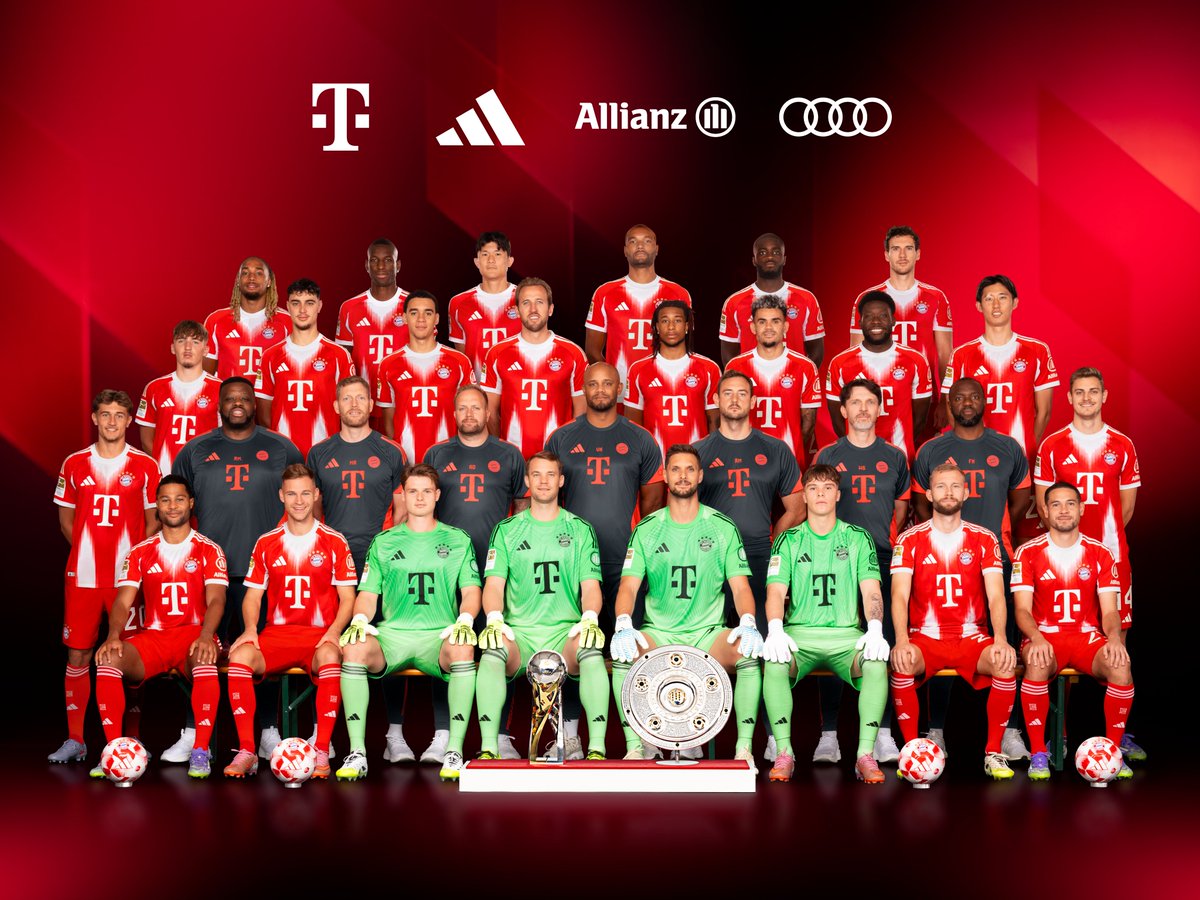 📸 𝗙𝗖 𝗕𝗮𝘆𝗲𝗿𝗻 𝟮𝟬𝟮𝟱/𝟮𝟲 🔴⚪️

Jetzt downloaden! Das offizielle Mannschaftsfoto für diese Saison: fcbayern.com/4FPFm
