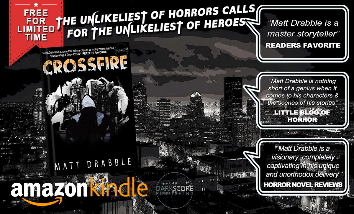 MattDrabble01's tweet image. FREE this week (Wed-Sun) An Action Packed/Horror/Thriller/Mystery

UK - amazon.co.uk/Crossfire-Matt…

US - amazon.com/Crossfire-Matt…

#horror #horrorbooks #free #freehorror #freekindle #amazonfreebie