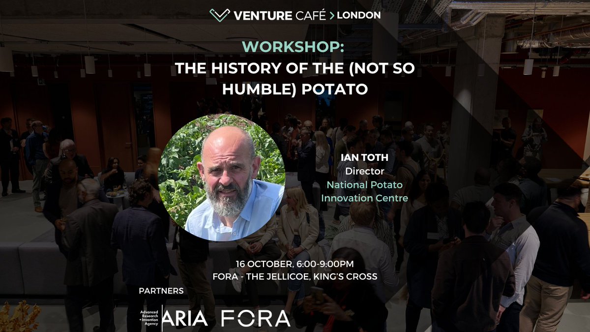 What’s the greatest hurdle in improving food security: the science or the system? Join us on 16 October to hear from an expert panel + ARIA Creators and get a taste of tomorrow’s crops. Register here: link.aria.org.uk/VC-WFD-X