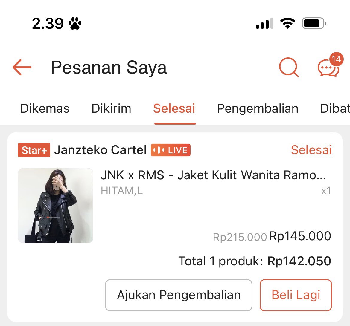 neybeulla's tweet photo. wts want to sell dijual
jaket kulit wanita size L
dom tangsel
harga 110rb inc. packing
bisa Co oren
kondisi mulus 100%
#jual #beli #zonauang https://t.co/Y7wq6avsUq