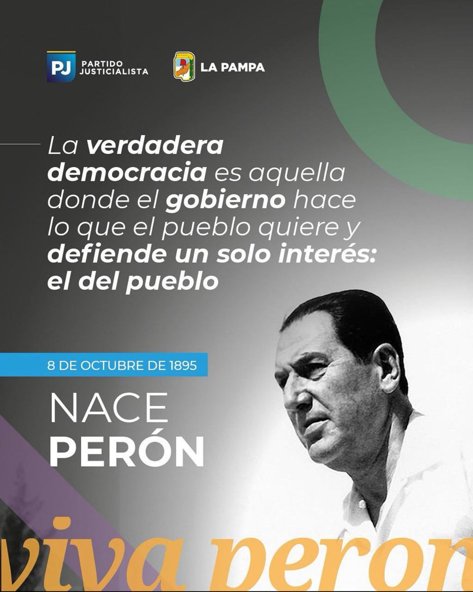 La verdadera democracia es aquella donde el gobierno hace lo que el pueblo quiere y defiende un solo interés: el del pueblo.