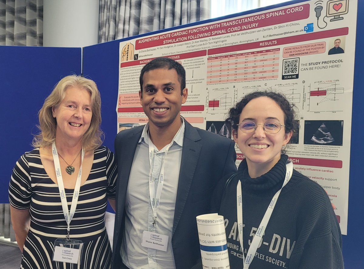 UBSportExR's tweet photo. Here are some pictures from our very own Research Fellow Shane Balthazaar and PhD students, Sue Cross, Rocio Hidalgo Mas and Daniel Hodgkiss, attending the ISRT conference in London.

#universityofbirmingham https://t.co/l6SkUzrYas
