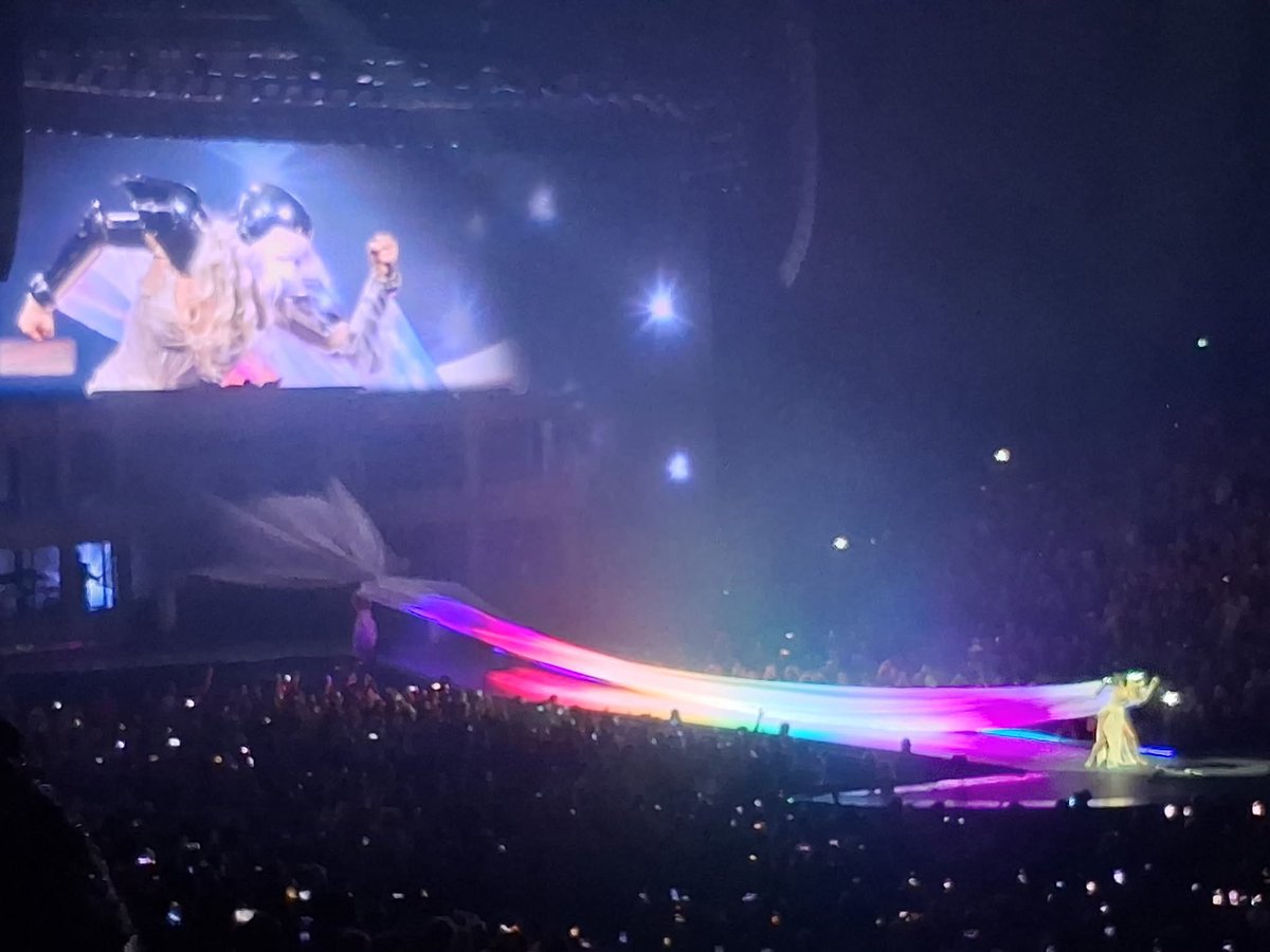 LegallyBOD's tweet image. Last night was 2 and a half hours of pure mothertucking theatre.

Lady Gaga. A masterclass in Mayhem. 

❤️❤️❤️ #Manchester