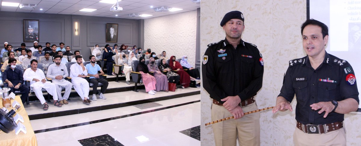 کیپٹل سٹی پولیس آفیسر پشاور ڈاکٹر میاں سعید احمد نے حیات آباد میں واقع سٹی ٹریفک ڈرائیونگ تربیتی سکول کا دورہ کیا اور عوامی سہولت کیلئے قائم جدید تربیتی کلاس روم کا باضابطہ افتتاح کی.