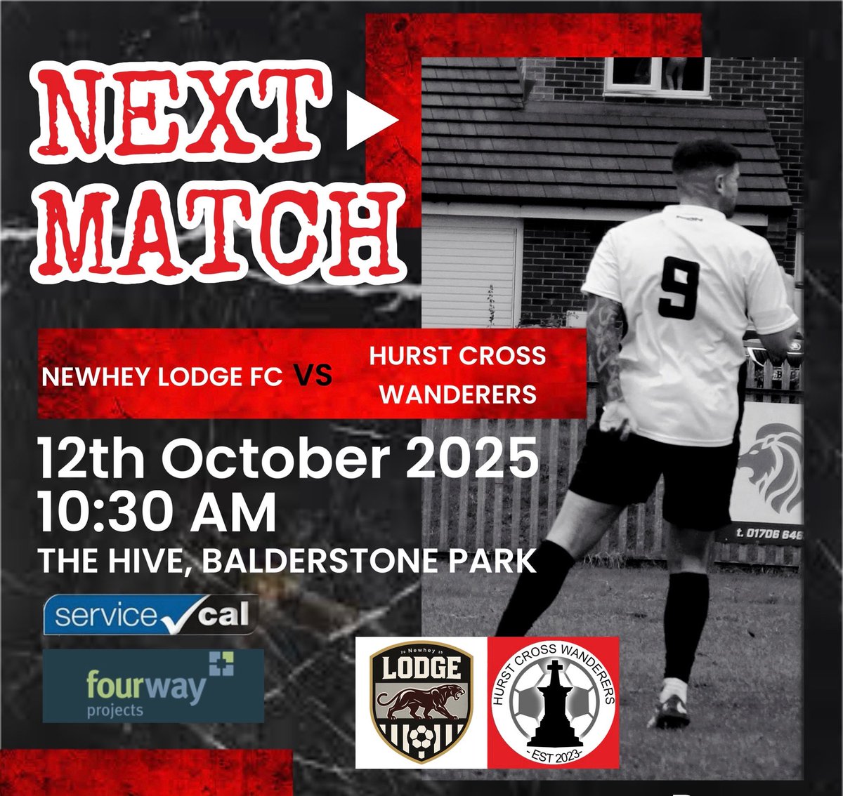 Up against another tough opposition in the form of <a href="/HCWanderers/">Hurst Cross Wanderers</a> this weekend as we look to make it 5 from 5 ⚫️⚪️