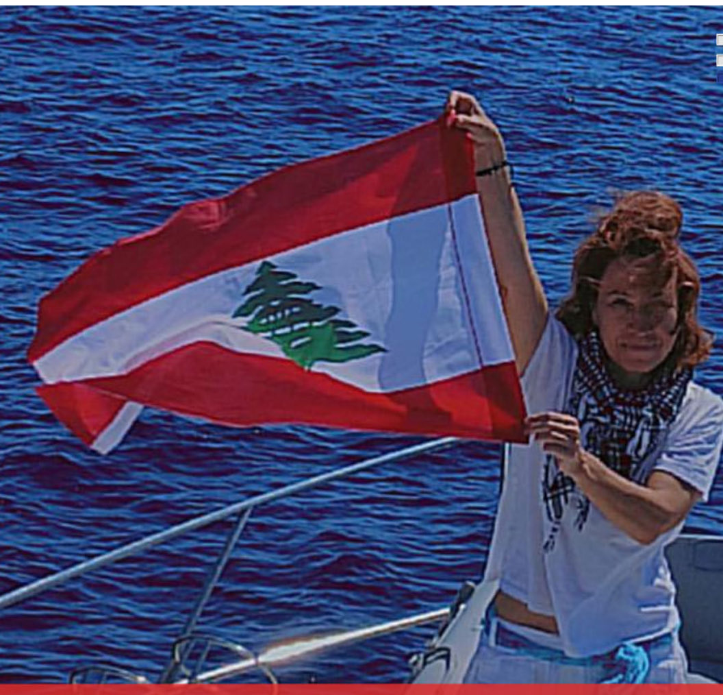 د لينا طبَّال ابنة طرابلس الفيحاء، متخصّصة بالقانون الدوليّ، وعندها ولدان أصغرهما طفلة جميلة  لم تبلغ الثانية عشرة بعد. وكانت تعيش حياة هانئة في #فرنسا وتستطيع ان تمضي حياتها في رغد العيش… لكن ضميرها الصاحي حيال الإبادة، دفعها لترك كلّ شيء خلفها، واعتلاء إحدى سفن أسطول الحرية