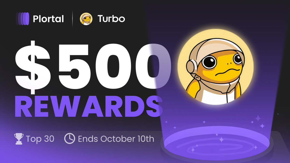 hamzzylee001's tweet image. 🌐 $TURBO isn’t chasing virality — it’s engineering it.
@PlortalAI’s intelligence transforms market noise into opportunity.
Welcome to adaptive liquidity, powered by memes and math.
@TurboToadToken
#TurboTech #AITrading #CryptoInnovation #Web3Science