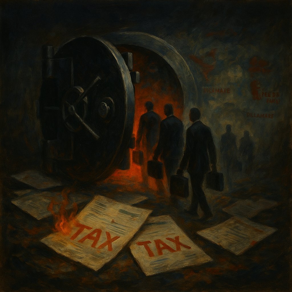 HiddenWealthNet's tweet image. ⚖️ The tax system isn’t broken — it’s built to transfer wealth upward.
Watch the full file → [ youtu.be/PP1072hR1cM?si… ]
Do elites play by their rules or ours? Reply YES/NO 👇
#HiddenWealth #TaxLoopholes #ExposeTheElite