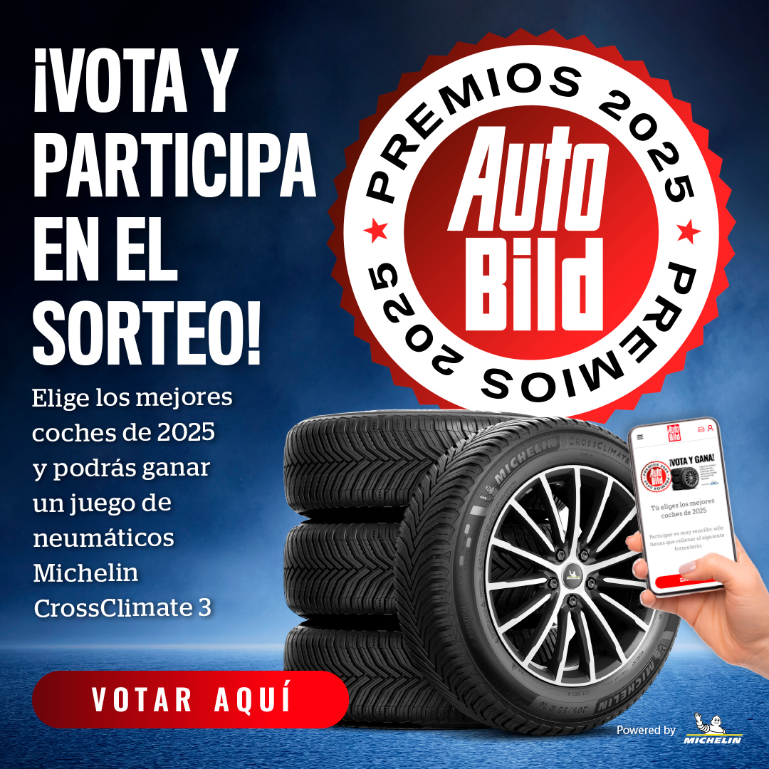 AutoBildspain's tweet photo. 🏆 ¡AutoBild celebra los #PremiosMotor 2025!
📩 Elige tus coches favoritos de 2025 y entrarás en el sorteo de un juego de neumáticos Michelin CrossClimate 3 ➡️ https://t.co/dNFKV04Hq6
🔴 Powered by @Michelin https://t.co/4HyIcV1mZY