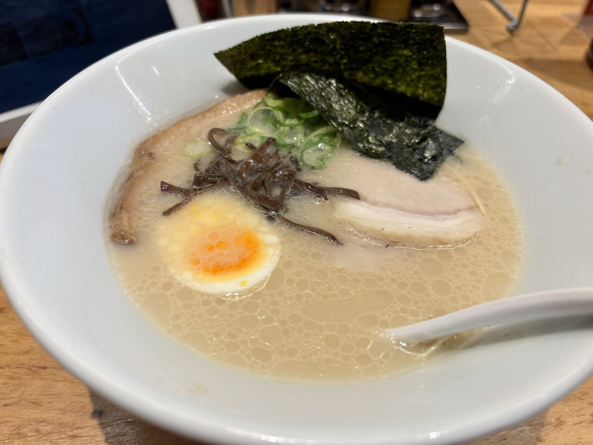 昼に食べた一風堂