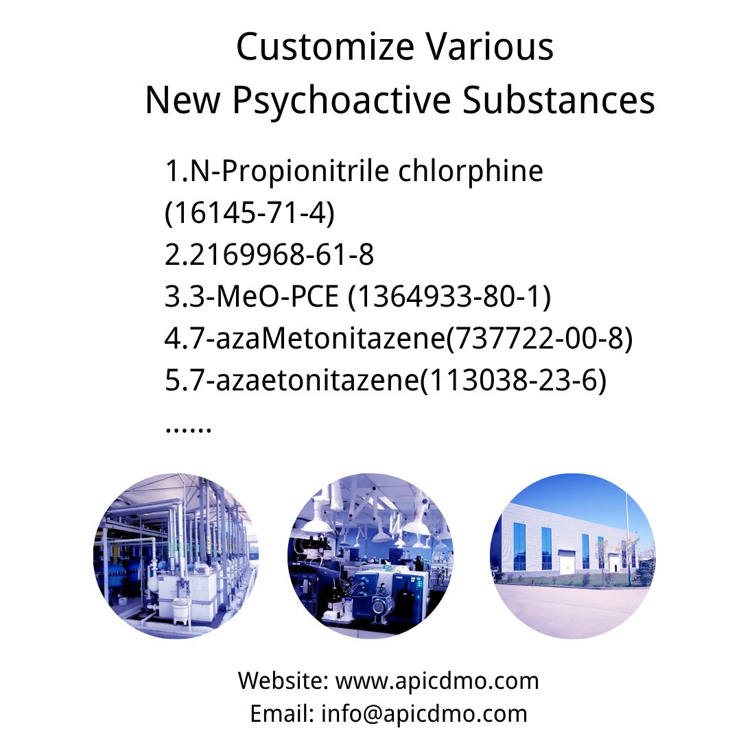 psonhqscn719622's tweet photo. #NPS   #Chlorphine  #Opioids  #SyntheticOpioids  #3meopce  #customizedservice  #apicdmo https://t.co/9TlogLx4EG