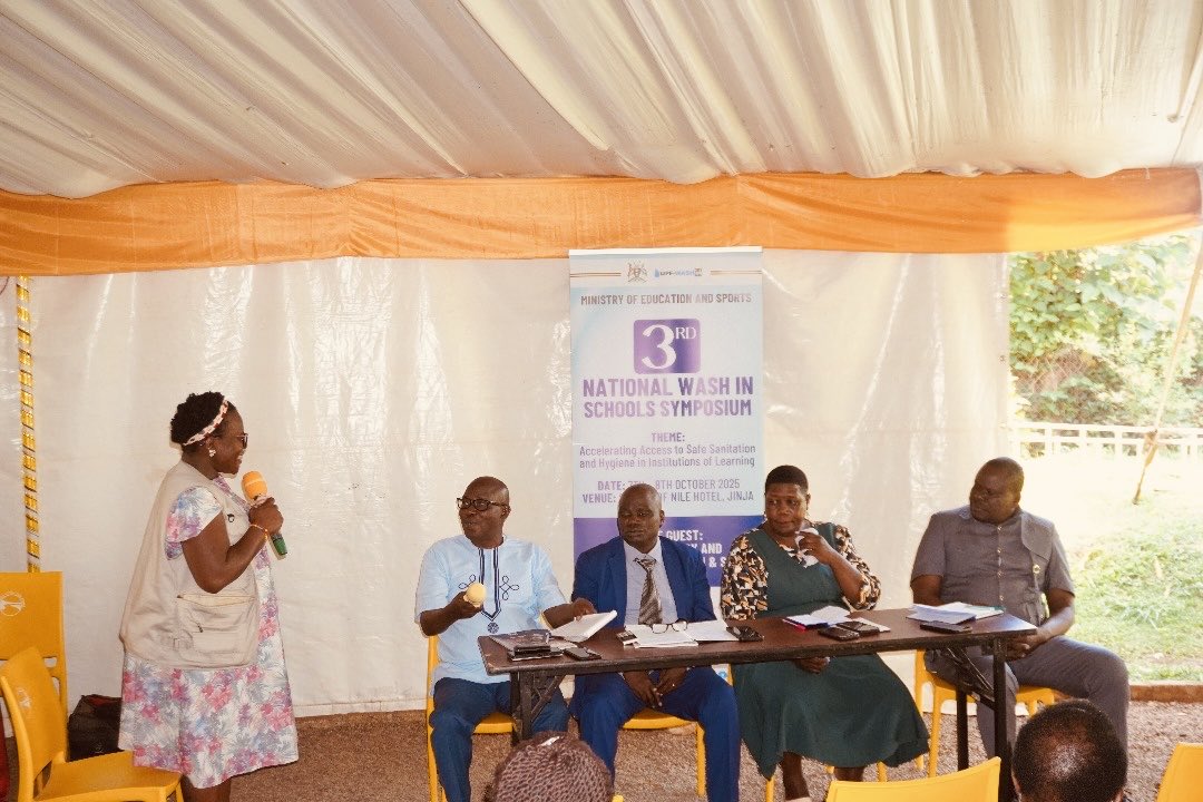vivaconagua_UG's tweet image. Today at the 3rd National WASH in Schools Symposium in Jinja, we had the privilege of moderating a powerful session where headteachers &amp;amp; DEOs shared real stories on integrating WASH in school plans, inclusive practices, partnerships &amp;amp; scaling success.