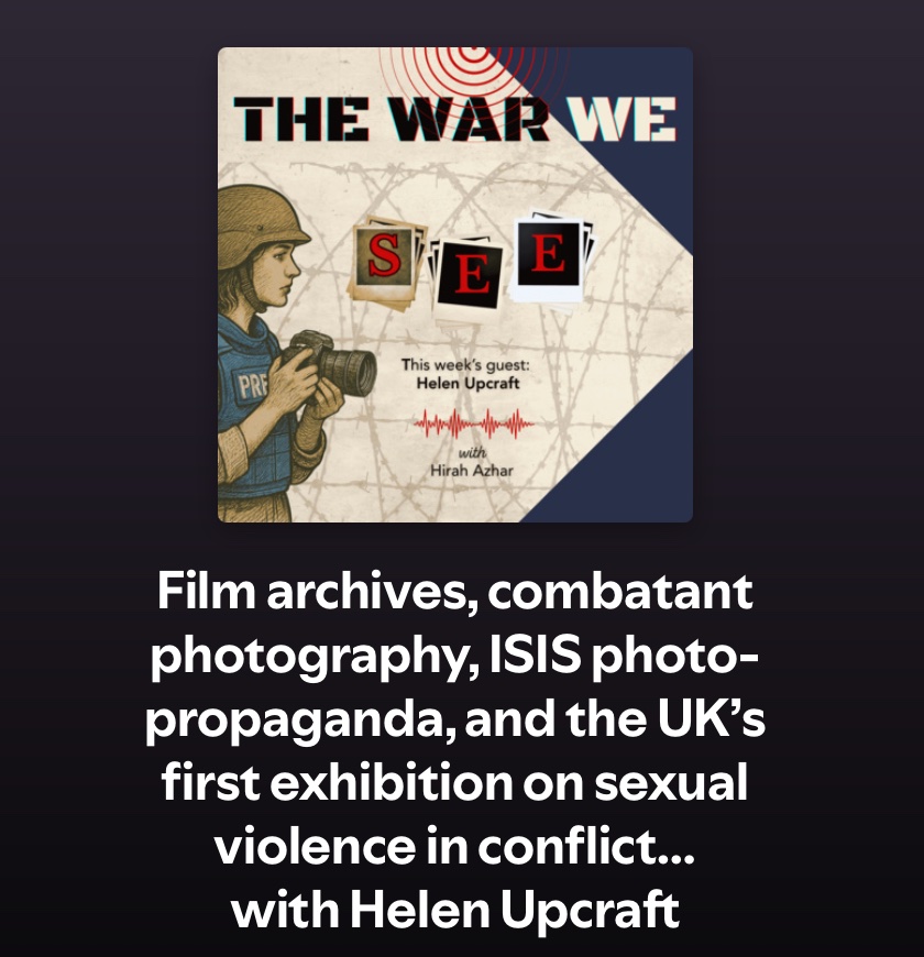 The War We See podcast tweet media